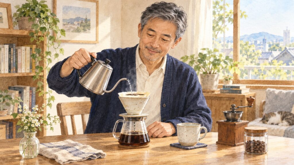 【なぜ今？】50代からコーヒーを趣味にする人が増えている理由