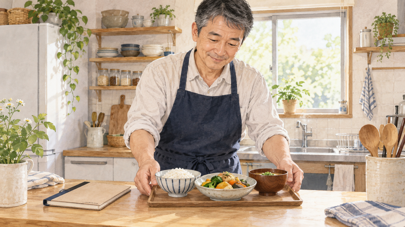 50代男性、料理初心者は何から始める？休日の昼ごはん一食を作る手順