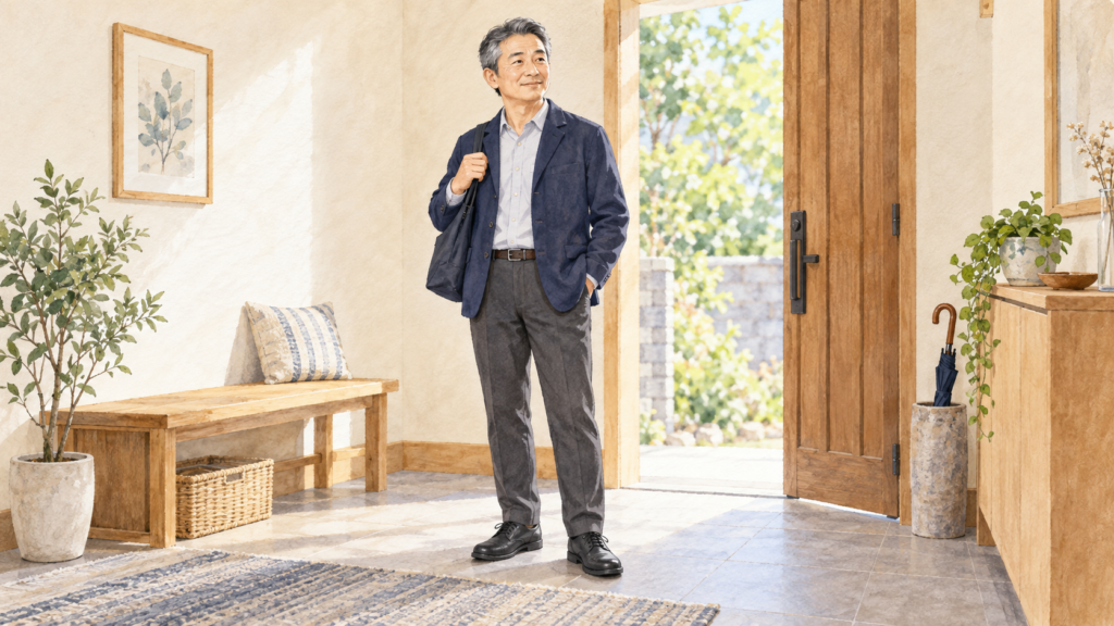 低身長が気になる50代男性へ｜服の丈と靴選びで整える大人の身だしなみ