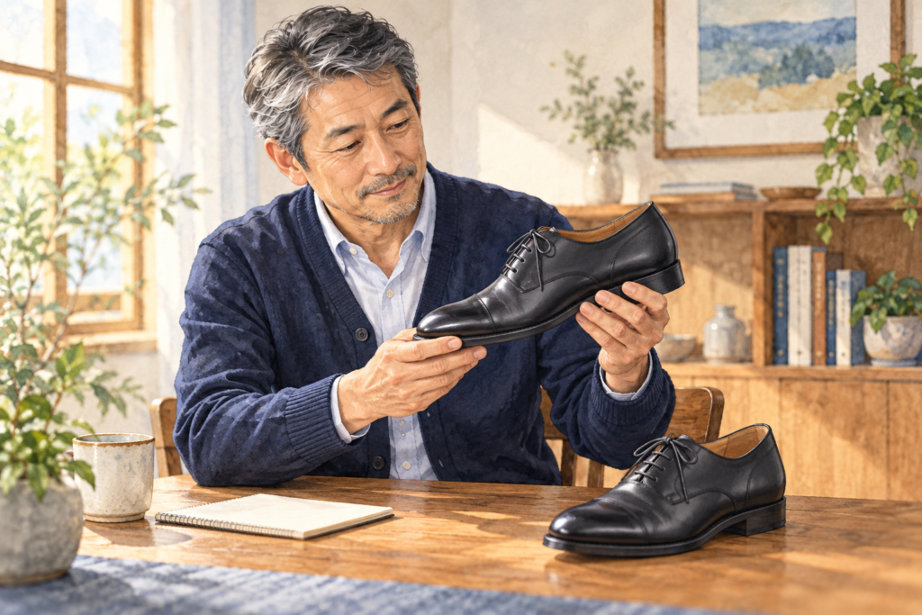 アデロの革靴の評判は？スーツを着る男性が知りたい履き心地・サイズ感と注意点