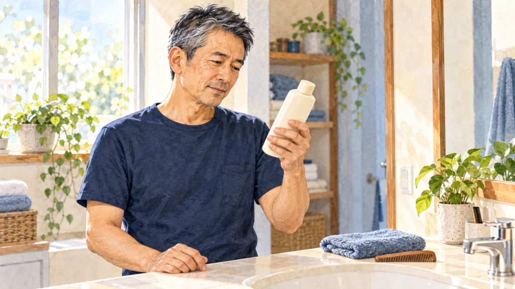 50代男性の短髪にコンディショナーは必要？選び方と使う前の確認
